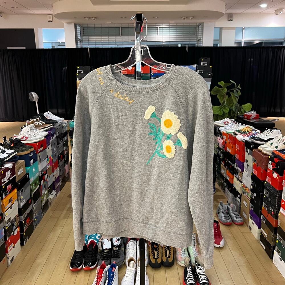 Lucky Brand Daisy Crewneck Sz L